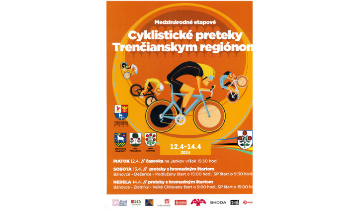 Medzinárodné etapové Cyklistické preteky Trenčianskym regiónom- OZNAM