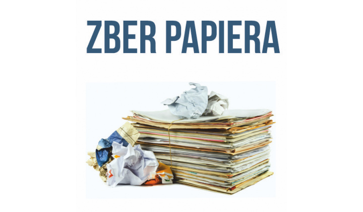 Zber papiera 7.10.2024